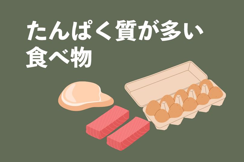 【たんぱく質が多い食べ物一覧表】良質たんぱく質で健康な体を作るレシピを管理栄養士が紹介！