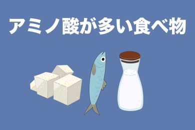 アミノ酸が多い食べ物と効果的に摂るおすすめ食事レシピ